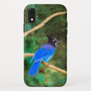 Steller's Jay Painting - Original Bird Art Case-Mate iPhone Hülle
