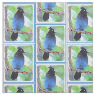 Steller's Jay Painting - Original Bird Art Stoff