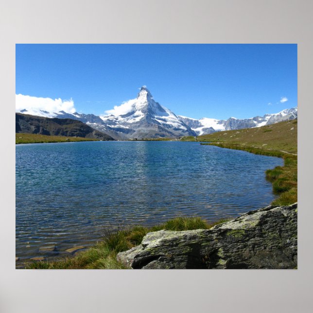 Stellisee, Walliser Alpen Poster (Vorne)