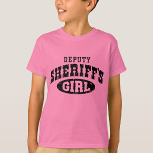 Stellvertretende Sheriffs Mädchen T-Shirt
