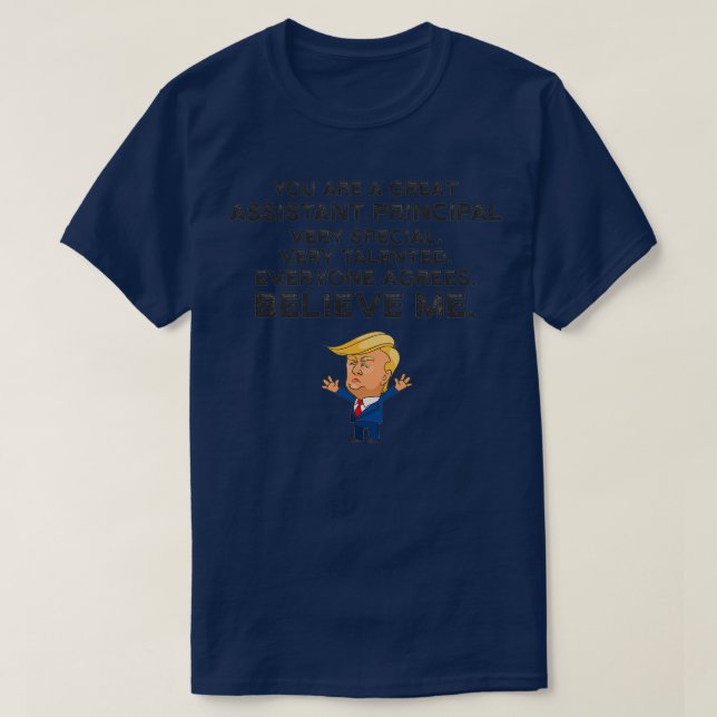 Stellvertretender Direktor Funny Trump T-Shirt (Design vorne)