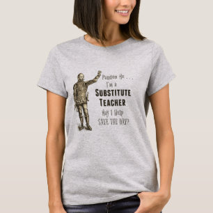 Stellvertretender Lehrer Rettete am Tag T-Shirt