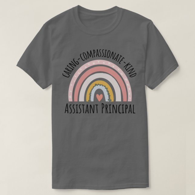 Stellvertretender Leiter Pastel Rainbow 1 T-Shirt (Design vorne)