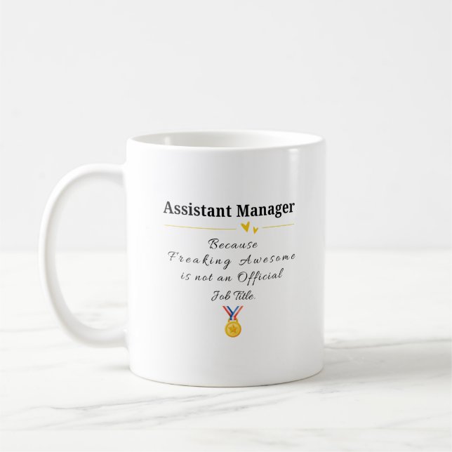 Stellvertretender Manager Kaffeetasse (Links)