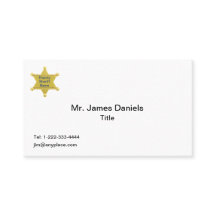 Stellvertretender Sheriff Custom