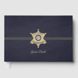 Stellvertretender Sheriff Guest Book Gästebuch