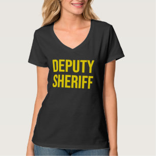STELLVERTRETENDER SHERIFF POLIZEI RECHTSDURCHSETZU T-Shirt