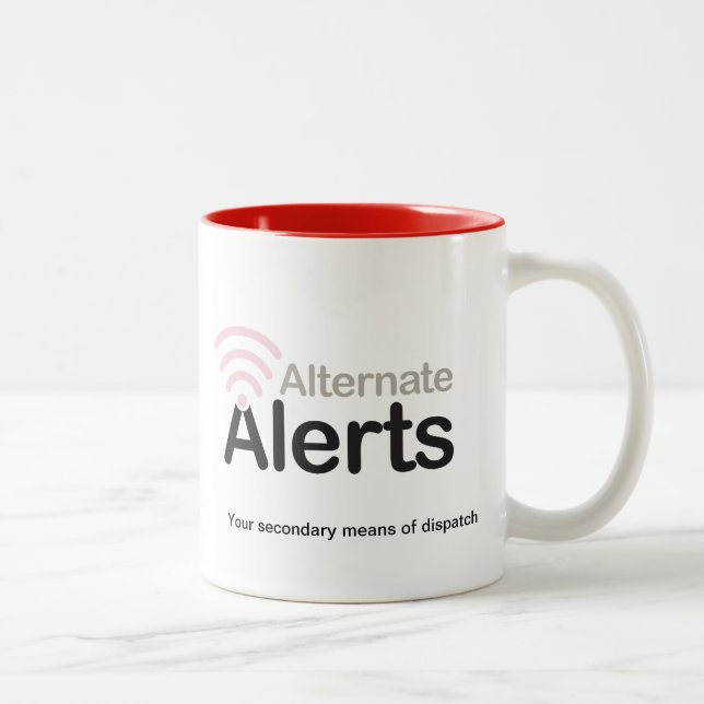 Stellvertreter alarmiert Tasse (Rechts)