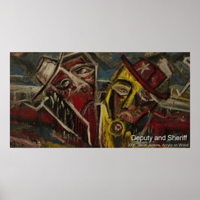 Stellvertreter und Sherrif Poster (Vorne)
