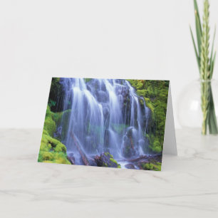 Stellvertreterfallen in Oregons zentralen Kaskaden Karte