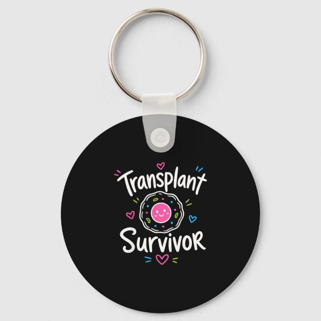 Stem cell transplant survivor  schlüsselanhänger (Vorderseite)