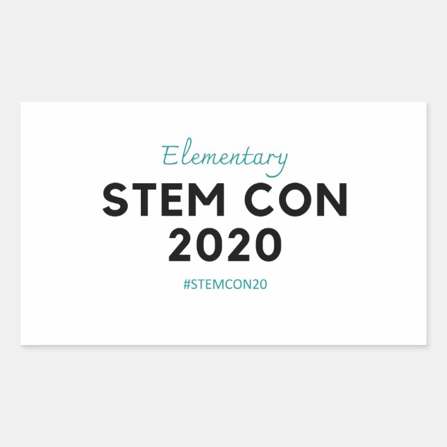 STEM CON 2020 Aufkleber 3 (Vorderseite)