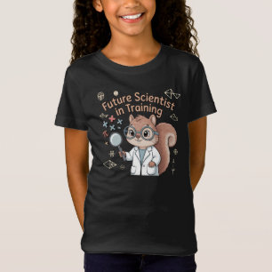 "STEM-Eichhörnchen-Wissenschaftler-Shirt – Zukünft T-Shirt