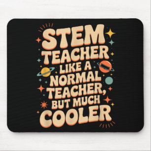 Stem-Lehrer-Definition Lustige Wissenschaft Mathem Mousepad