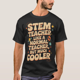 Stem-Lehrer-Definition Lustige Wissenschaft Mathem T-Shirt