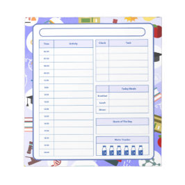 STEM Science Teacher Daily Planer Notizblock