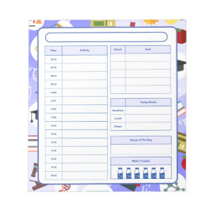 STEM Science Teacher Daily Planer Notizblock