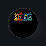 STEM Science Technology Engineering Mathematiker S Button<br><div class="desc">Geschenk für einen STEM Spezialisten in der Schule, Erziehungskarriere und Wissenschaft? STEAM Learning Crew tee, mit niedlichen Handzeichnungen von Labrador-Geräten, das macht sie stolz! inspirier Ihren Schülern! Wissenschaft, Technologie, Ingenieurmathematik (STEM) sind nicht nur für die Schule, sie entdecken die Geheimnisse der Welt. Dieses phantastische Tee eignet sich hervorragend für Männer...</div>