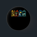 STEM Science Technology Engineering Mathematiker S Button<br><div class="desc">Geschenk für einen STEM Spezialisten in der Schule, Erziehungskarriere und Wissenschaft? STEAM Learning Crew tee, mit niedlichen Handzeichnungen von Labrador-Geräten, das macht sie stolz! inspirier Ihren Schülern! Wissenschaft, Technologie, Ingenieurmathematik (STEM) sind nicht nur für die Schule, sie entdecken die Geheimnisse der Welt. Dieses phantastische Tee eignet sich hervorragend für Männer...</div>