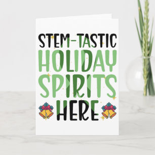 Stem-tastische Festtagsstimmung hier - Stammzellen Karte