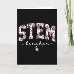 Stem-Wissenschaft-Technologie-Ingenieurwesen-Mathe Karte