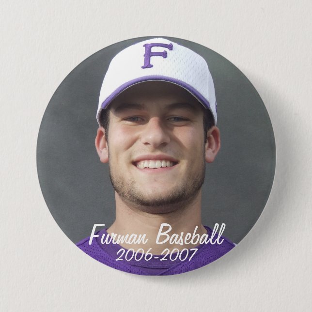 StembridgeW2007Tasse, Furman Baseball, 2006-2007 Button (Vorderseite)