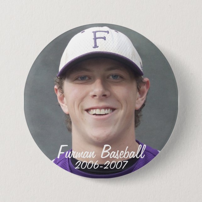 StembridgeW2007Tasse, Furman Baseball, 2006-2007 Button (Vorderseite)