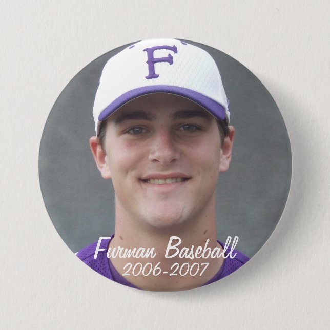 StembridgeW2007Tasse, Furman Baseball, 2006-2007 Button (Vorderseite)