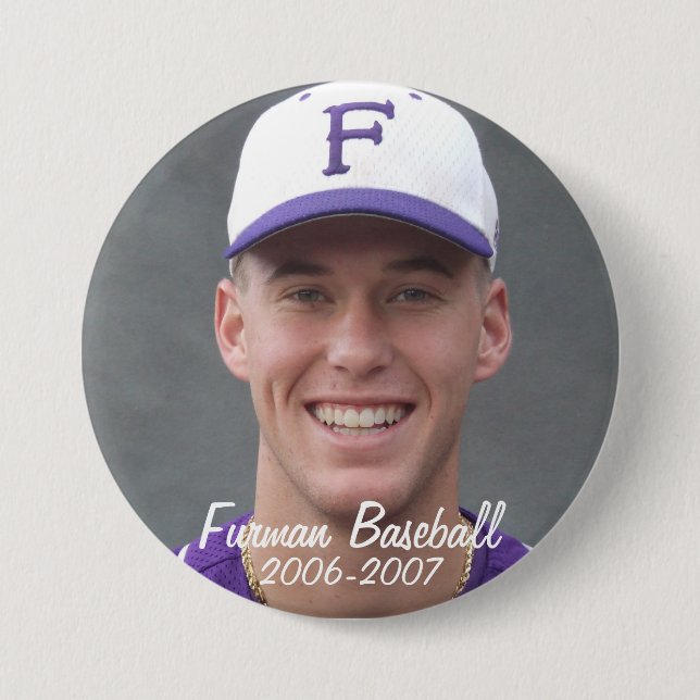 StembridgeW2007Tasse, Furman Baseball, 2006-2007 Button (Vorderseite)