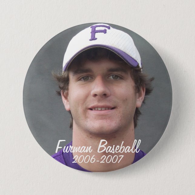 StembridgeW2007Tasse, Furman Baseball, 2006-2007 Button (Vorderseite)