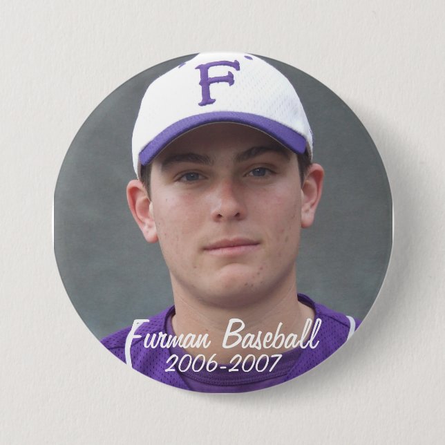 StembridgeW2007Tasse, Furman Baseball, 2006-2007 Button (Vorderseite)