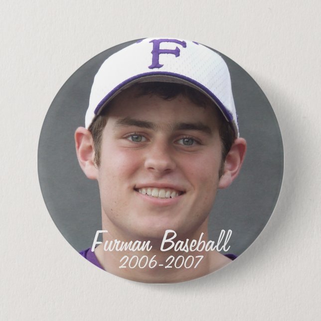 StembridgeW2007Tasse, Furman Baseball, 2006-2007 Button (Vorderseite)