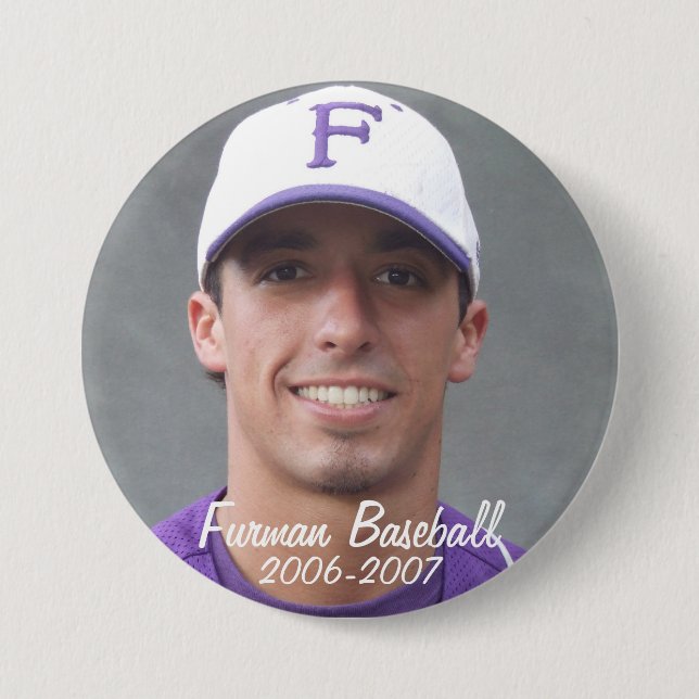 StembridgeW2007Tasse, Furman Baseball, 2006-2007 Button (Vorderseite)