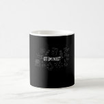 Steminist Funny Science Lover Steam Teacher Kaffeetasse<br><div class="desc">Diese grafische Idee ist für Dampflehrer. Diese lustige Grafik / Zitat Kleidung macht alle Stammlehrer glücklich.</div>