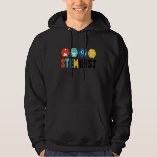 Steminist Graphic Coder Programmer Computer Geek P Hoodie