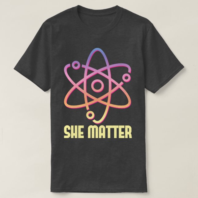 Steminist She Matter T-Shirt (Design vorne)