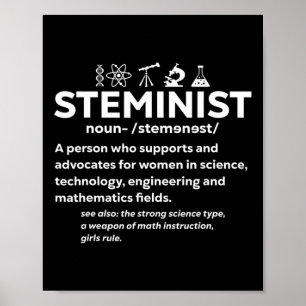 Steministinnen in der Wissenschaft 1 Poster