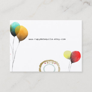 Stempel 2010 Ausschreibungskarte in limitierter Au Visitenkarte