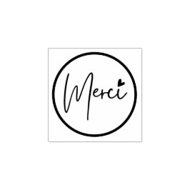 Stempel Danke, minimalistisch