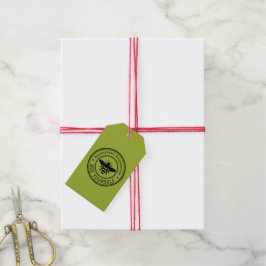 Stempel - DEIN TEXT - BIENE 1 - Fan Spaß Geschenkanhänger