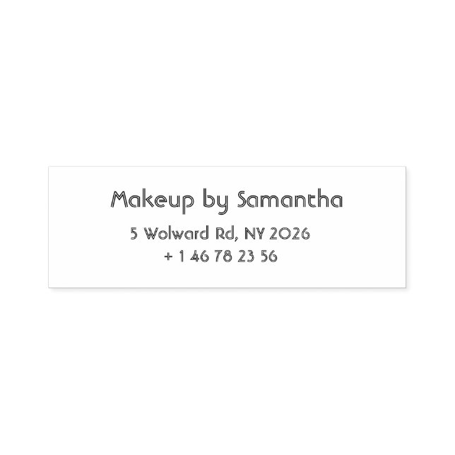 Stempel für Make-up-Unternehmen mit Selbstfärbung (Design)