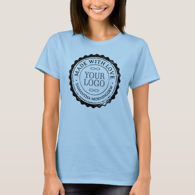 Stempel - IHR TEXT & LOGO 3 T-Shirt (Vorderseite)