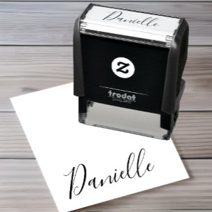 Stempel mit individuellem Namen - Personalisierte