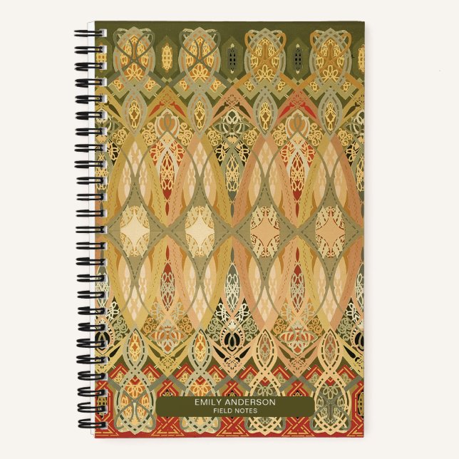 Stencil für den Handel an der Chicagoer Börse Notizbuch (Vorderseite)