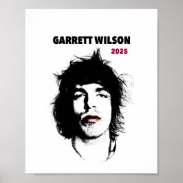 Stencil Garrett Wilson 2025 Poster