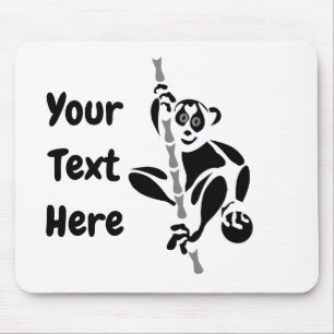 Stencil Slow Loris Mousepad