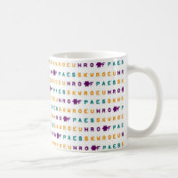 Steno Friedensfreude-Liebe-Tasse