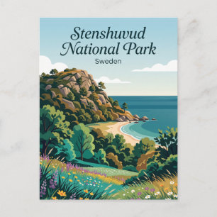 Stenshuvud Nationalpark Schweden Postkarte