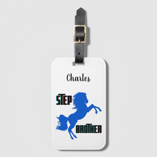 Step Brother Horching Gepäckanhänger (Vorderseite Vertikal)