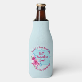 Step Mthers Day Bonus Mama Ändern Text Flaschenkühler